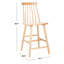 Tabouret de bar et de comptoir en bois massif Birdia-1720892753-1733853671