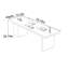 Bureau d'ordinateur moderne de luxe-2045816090
