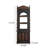 Rotatable Vintage Display Cabinet Bookcase