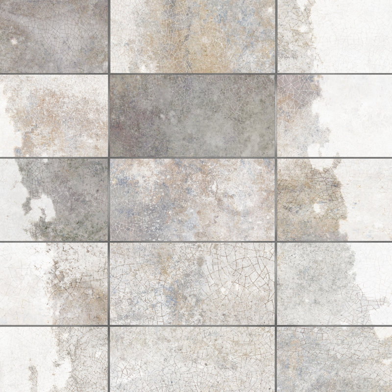 Myst 4 In. X 8 In. Ceramic Wall Tile, Brown