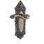 Grandeur Grande Victorian Plate Privacy with Portofino Lever-1328941326-1296478812