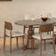 Small apartment quality dining table and chair-109704516