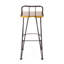 Tabouret en bois et métal DENALI INDUSTIAL