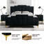 Lit tapissier en flanelle Desai-87499174-87499177