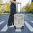 Luida 13.4" Rolling Makeup Train Case Waterproof Surface with 4 Universal Wheels-1971156150