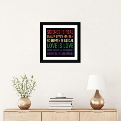«Kindness is Everything I» par 5by5collective - Art textuel