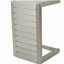 Table en forme de C CAPU CORAL ALU-1266769841