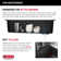 DELTA Everest™ 30" L Granite Composite Workstation Kitchen Sink Drop-In Top Mount Single Bowl with WorkFlow™ Ledge