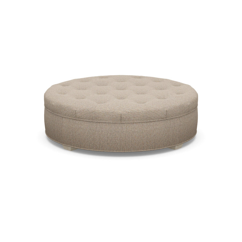 Round Ottoman, 2243-77, Sandstone