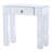 Jessa 31.25'' Glass Top Console Table