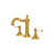 Unlacquered Brass