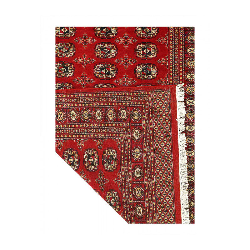 Tapis Bokhara finement noué à la main