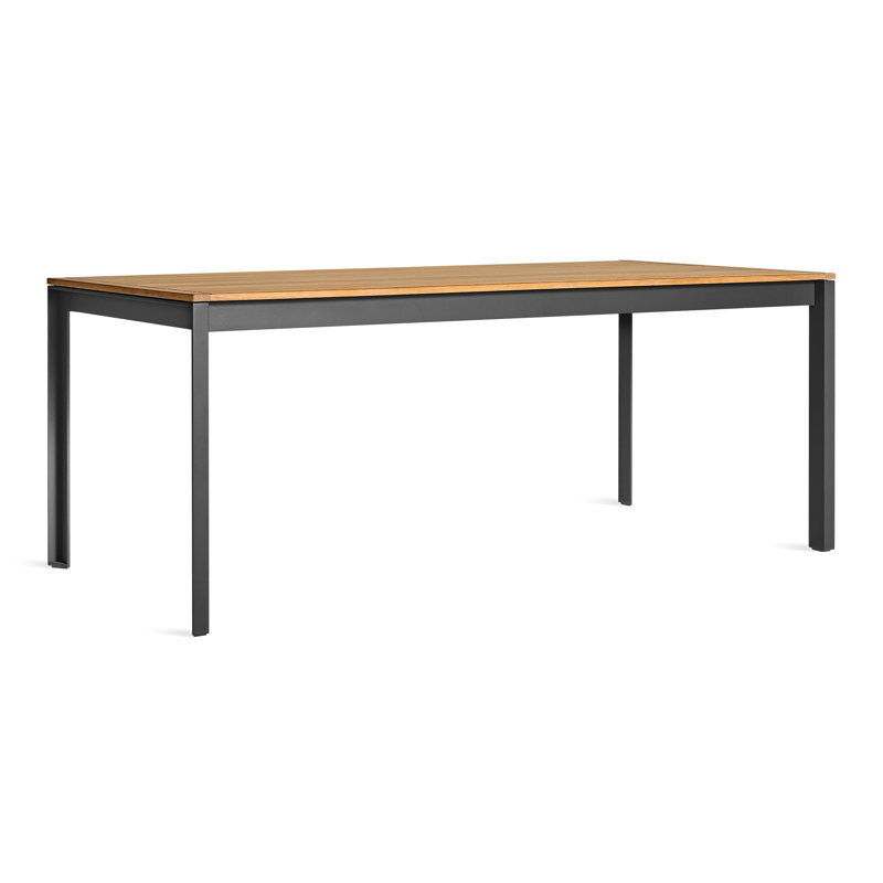 Hold Tight Outdoor Dining Table, Carbon