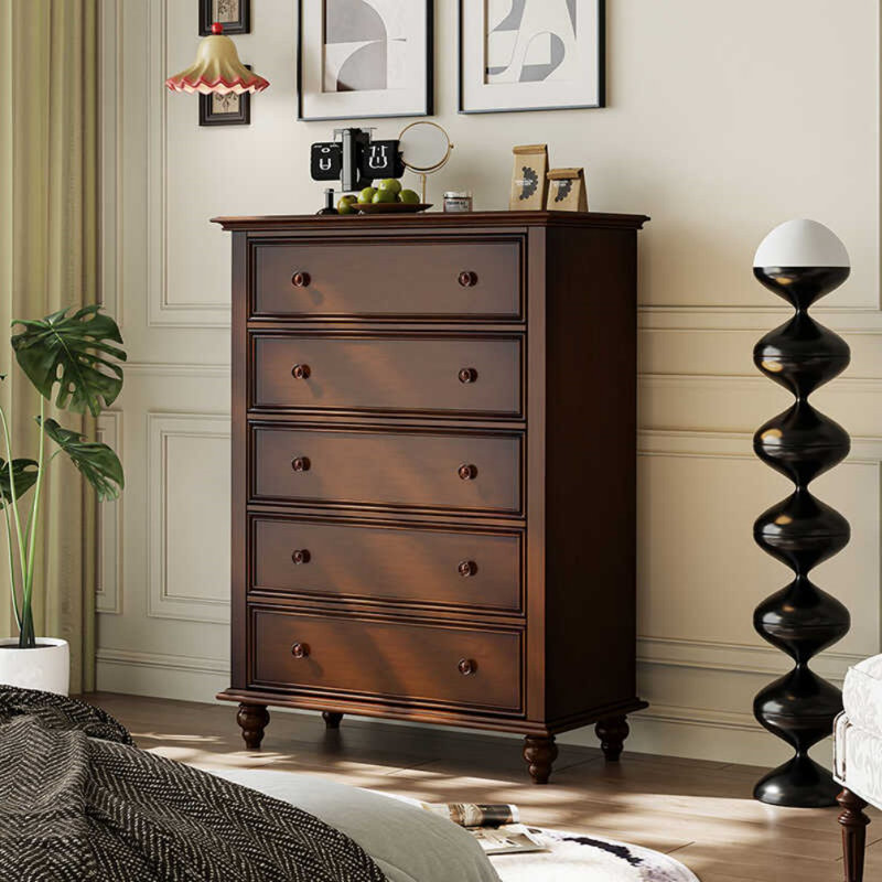 Commode d'appoint pour chambre à coucher de style rétro