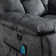 42.7" Wide Oversize Microfiber Lift Assist Reclining Chair with Massage Heating & Dual Hidden Cupholders & USB & Side Pocket