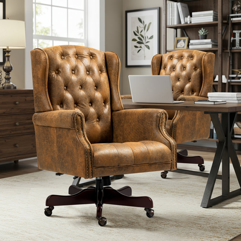 Fauteuil de direction Sharann, Bronze