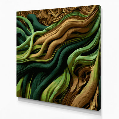 Art mural sur toile Biomorphic Abstraction 54