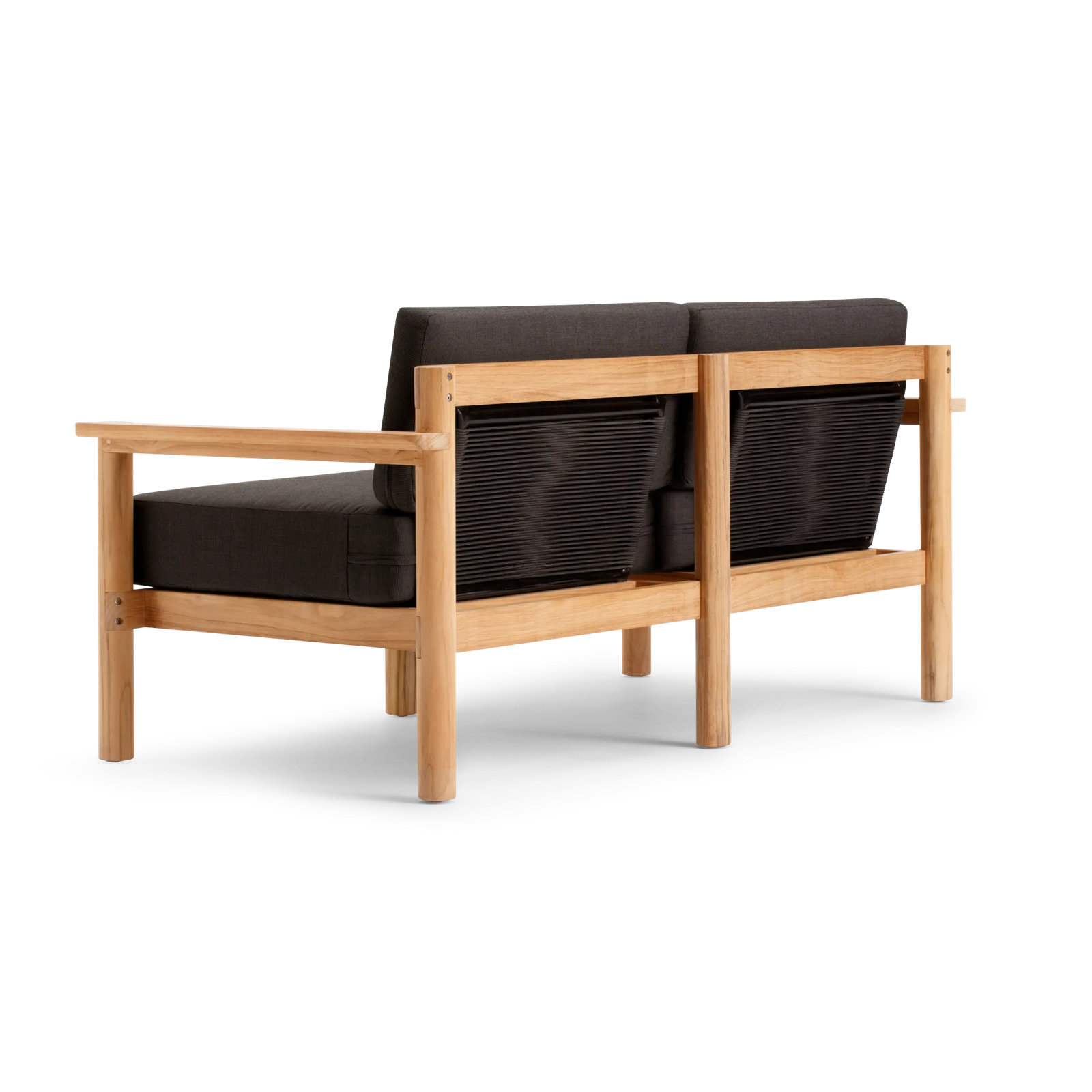 Haven 63" Sunbrella® Patio Loveseat, Sunbrella Coal