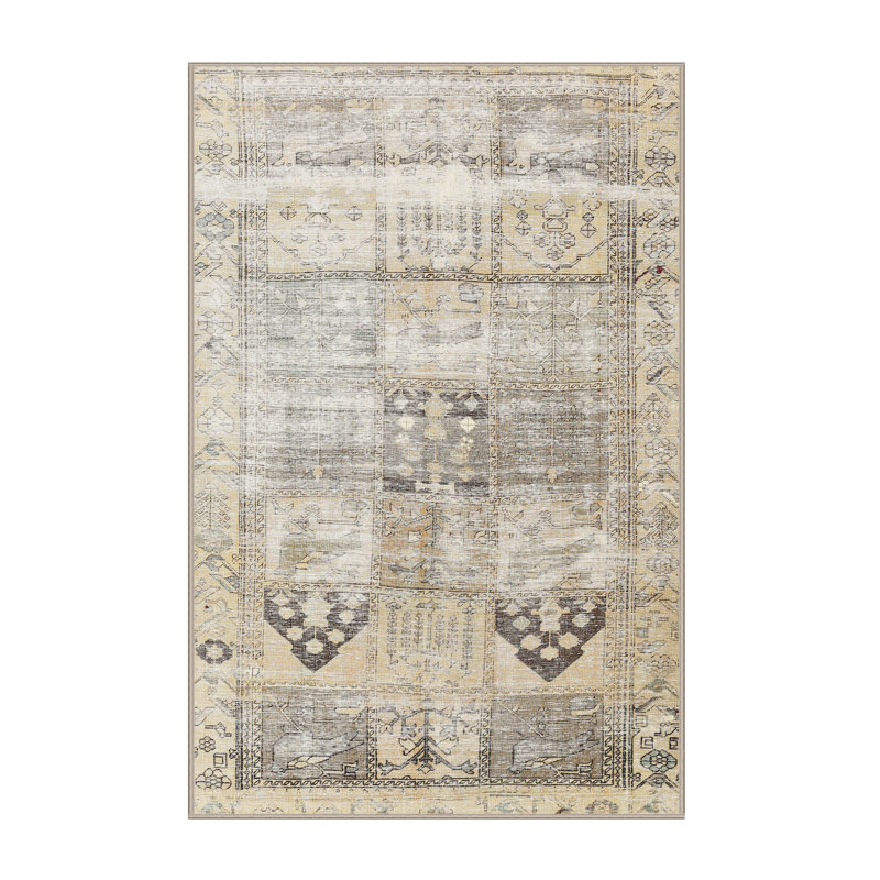 Oriental Indoor Rug, Rectangle 3' x 5'