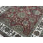Wool Oriental Area Rug in Rust/Ivory