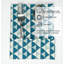 Ensemble de 6 serviettes de table triangulaires-1924175108