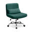 Canora Grey Velvet Criss Cross Chair-1158211795