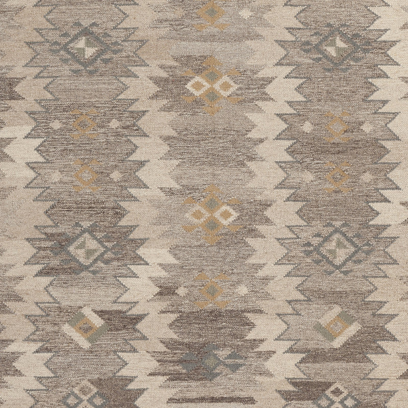 Giankarlo Wool Southwestern Indoor Rug, Rectangle 3'6" x 5'6"