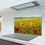 Myakka Tempered Glass Poppies Meadow Chopping Board-1214765655