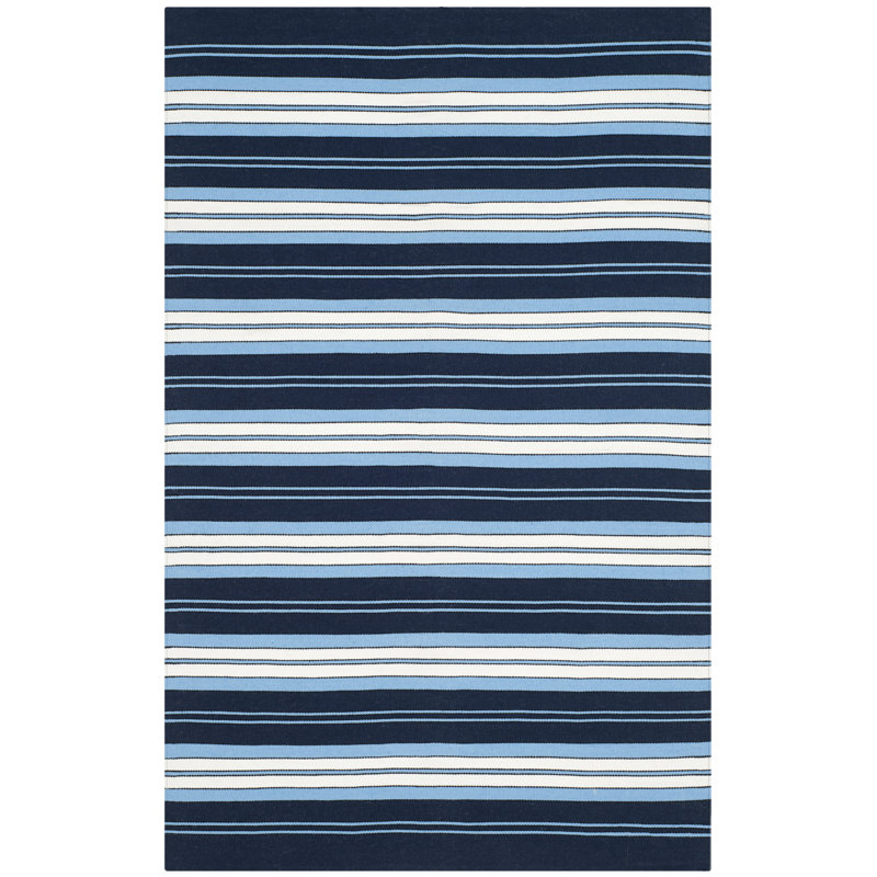 Tapis bleu marine Lauren Ralph Lauren, Rectangle 4 pi x 6 pi