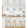 1 - Light Silver LED Single Pendant