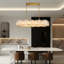 Plafonnier rectangulaire moderne à DEL Dimmable