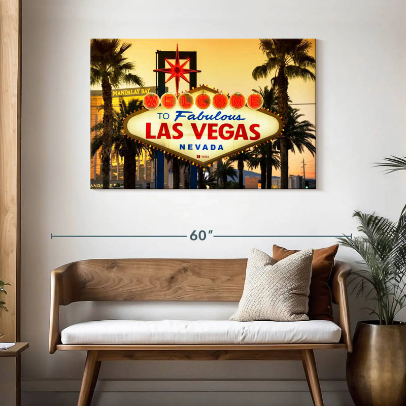 Ravi American West Vegas Sunset, H 30 po x l 45 po