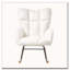 Chaise berçante en tissu Teddy-1581783116