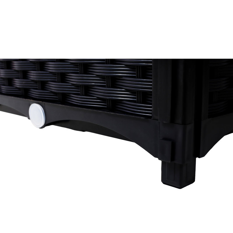 Planter Raised Beds - Elevated Planter Garden Box With Drainage Plug Raised Garden Beds For Vegetable/Flower/Herb Outdoor Standing Planter Beds Gardening Kit