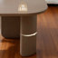 Table basse moderne en forme de L, table basse