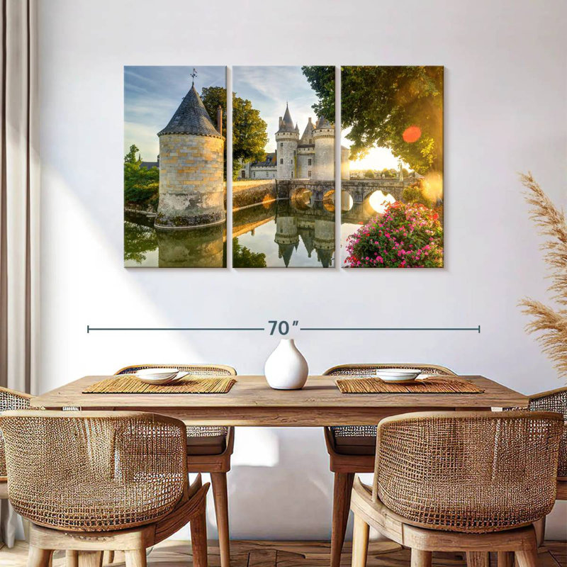 Lilie Stunning French Chateau, 36" H x 57" W