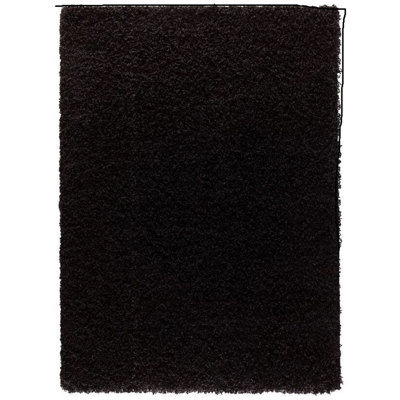 Solid Colour Shag Area Rug