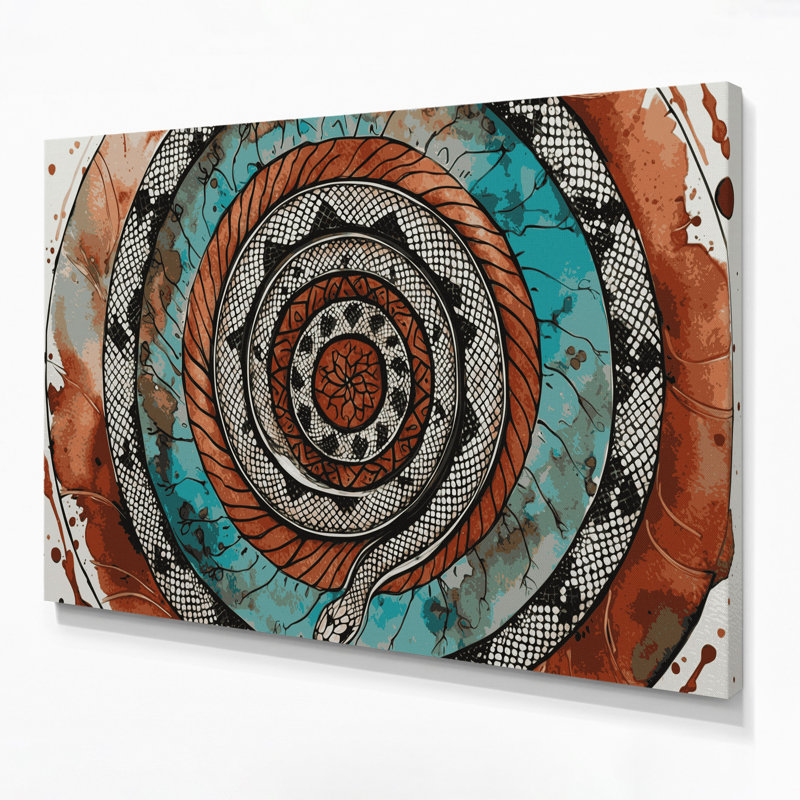 Art mural sur toile 225 "Southwestern", H 11 po x l 14 po