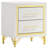 Chesney White 2-drawer Nightstand Bedside Table