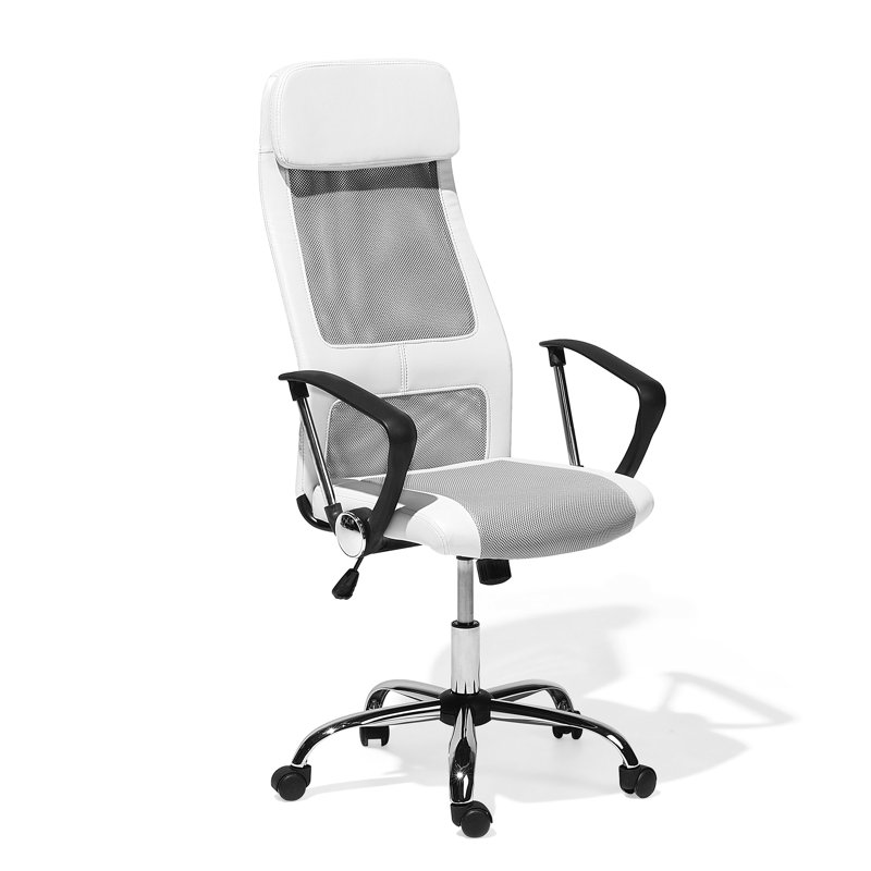 Natasha Polyester Blend Office Chair with Headrest