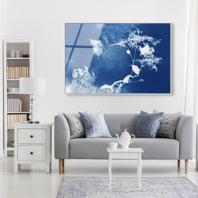 Faded Poetry II Print by Oliver Gal, 55"H x 37"W, White Floater Frame