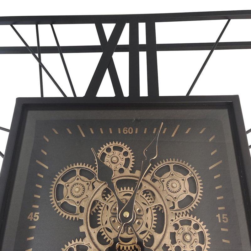 Sandiacre Metal Wall Clock, Medium