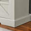 Crédence de rangement Jacintha l 60 po avec foyer électrique inclus-540901156
