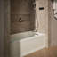 Archer 60" x 32" Alcove/Tile Soaking Bathtub-441581548-512524252