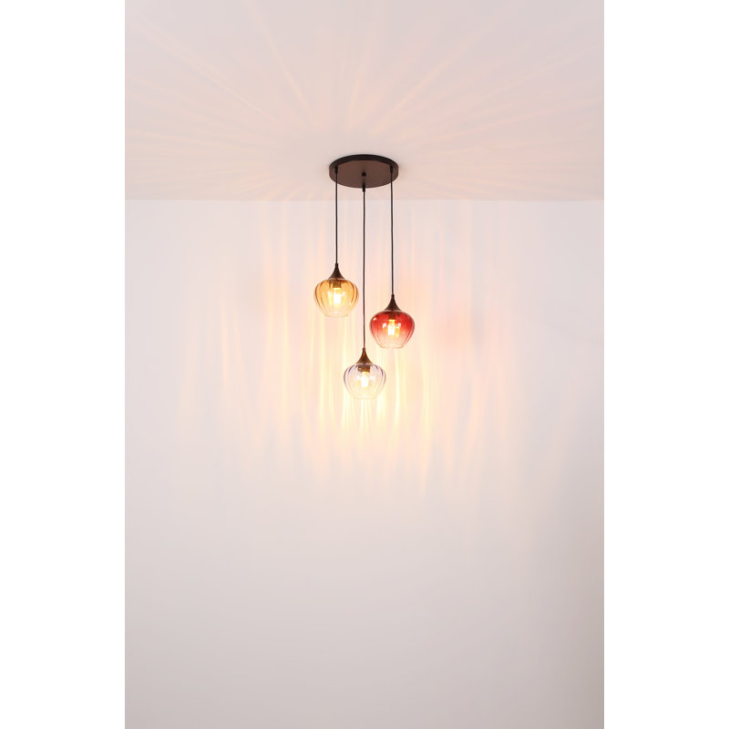 Cyanni 3 - Light Matte Black Pendant
