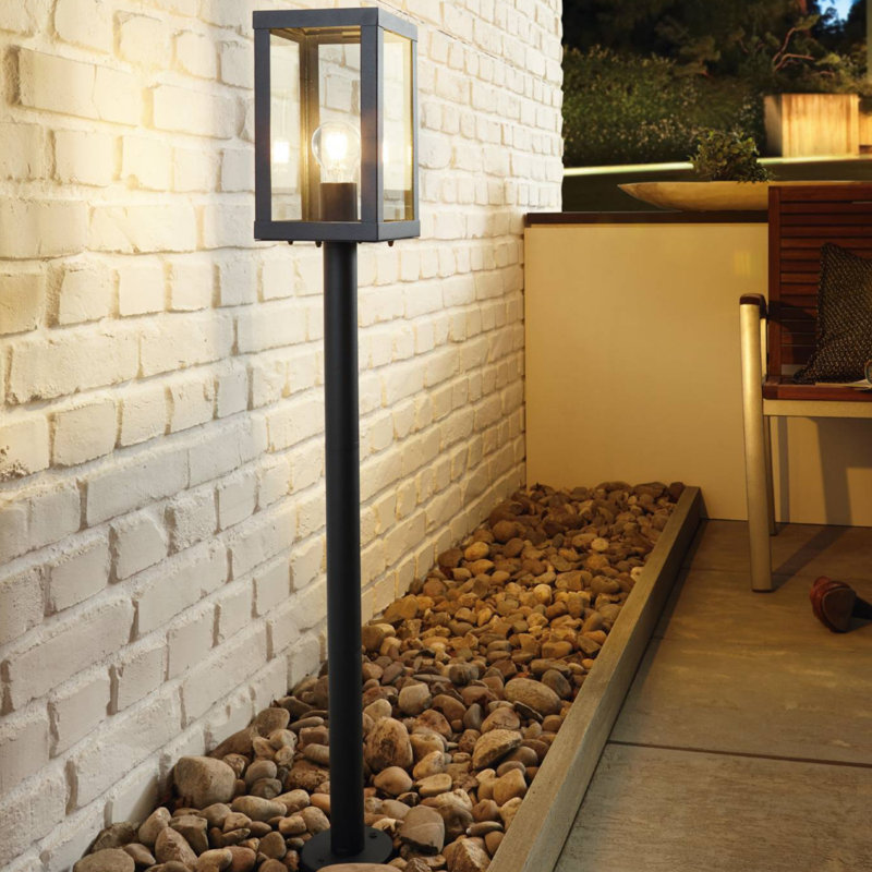 Luciano Lamp Post (Full), Black