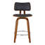 Tabouret de comptoir pivotant 26 po Brinson-1611386612