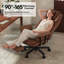 Grande et grande chaise de bureau inclinable de 500 lb avec repose-pieds et siège large-699493016