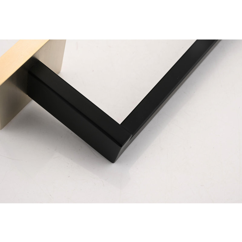 Bathroom 4 Hardware Package - Modern Touch With Hidden Mounting Options. High-Grade Stainless Steel, Resists Dampness & Rust. Scratch- Longevity. Practicality. Gold + Matte Black Sophistication. Easy