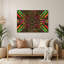 Art mural brun op Op 45-260611730
